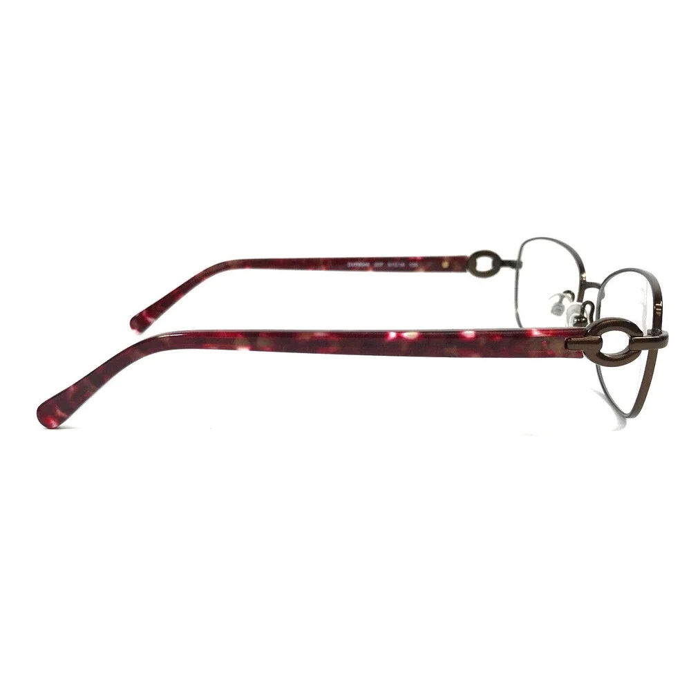 Diane Von Furstenberg Eyeglasses Frames DVF8046 207 Bronze Burgundy 51-16-135